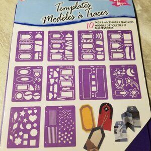 Stencil set Tags and accessories set
